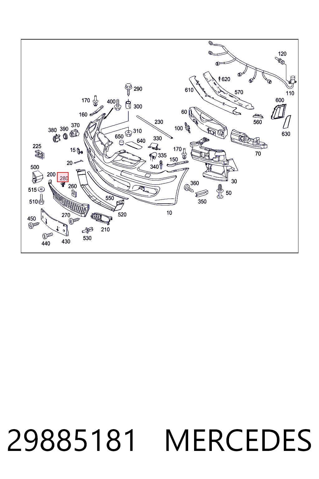 29885181 Mercedes 