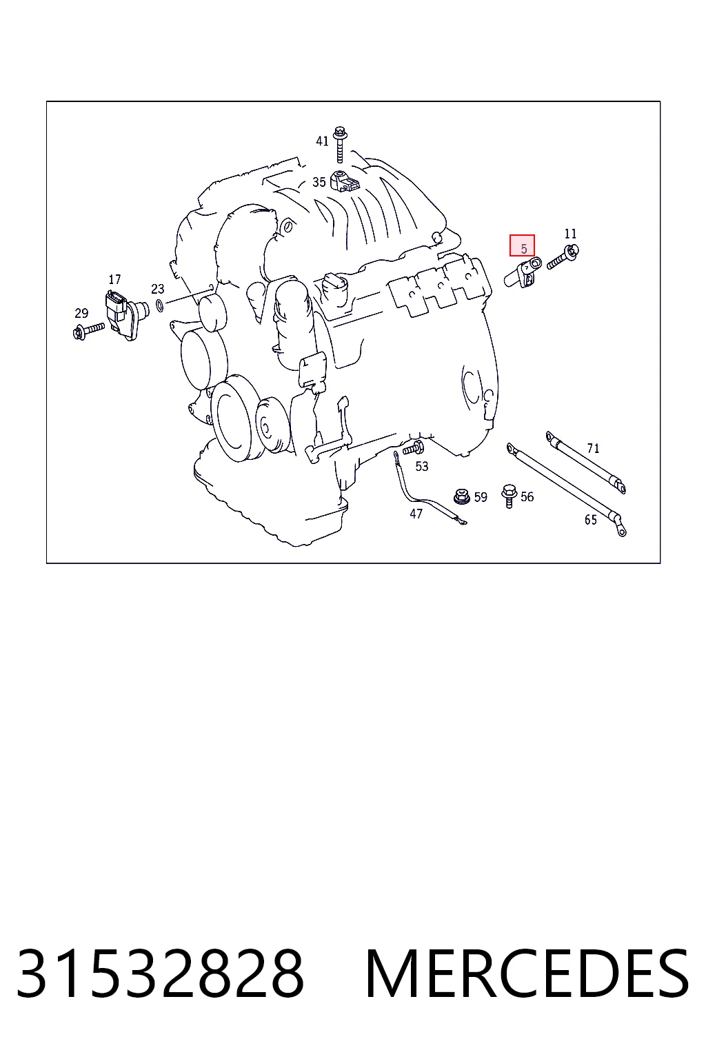 31532828 Mercedes ДПКВ