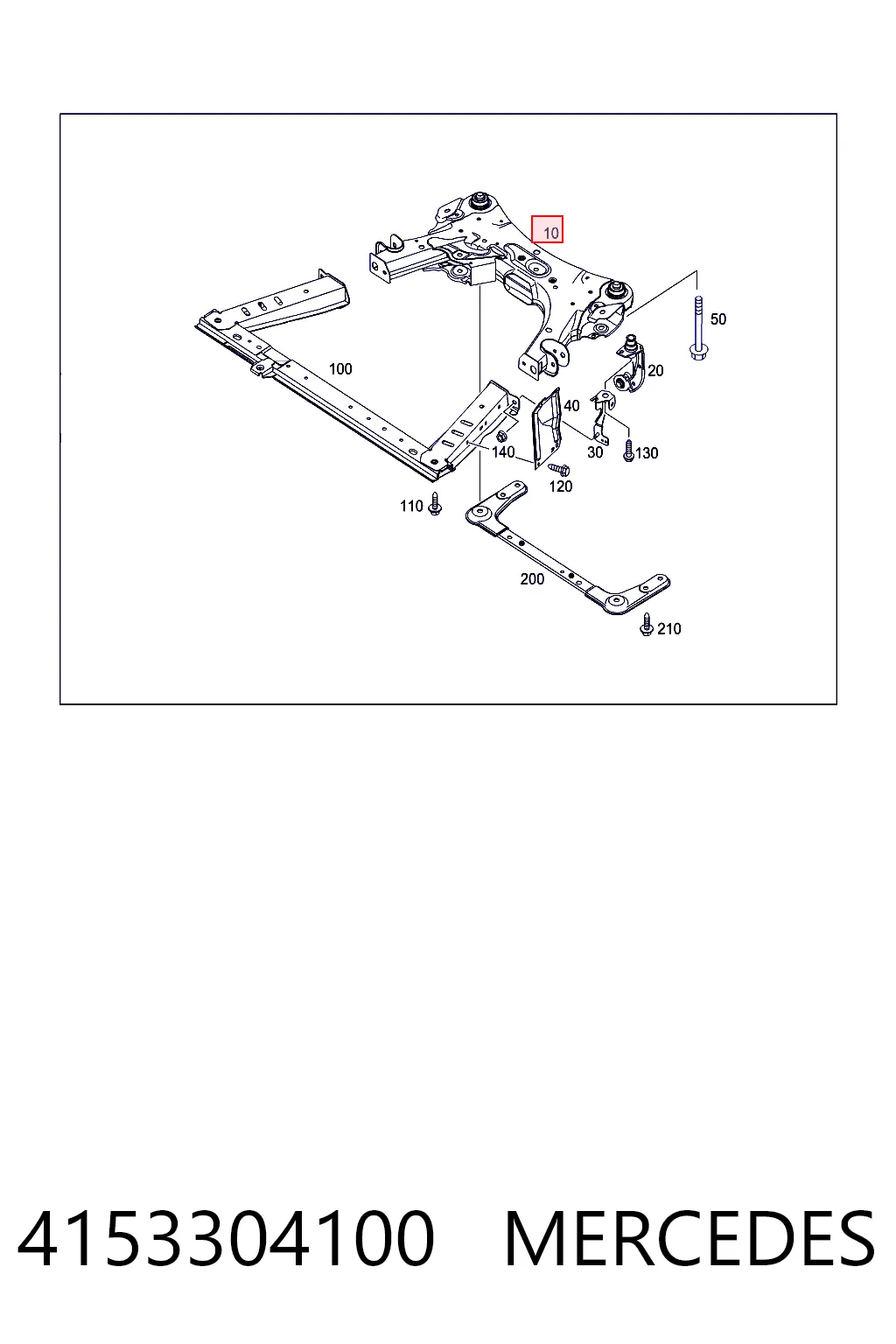 Купить 8200586806 Renault (RVI) Сайлентблок переднего подрамника