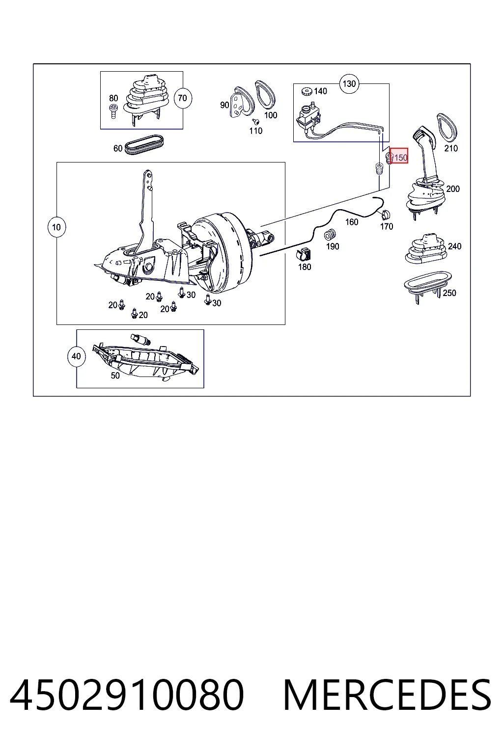 4502910080 Mercedes
