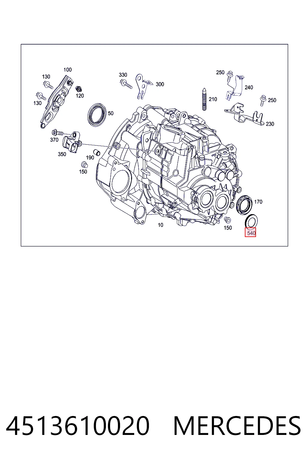 4513610020 Mercedes