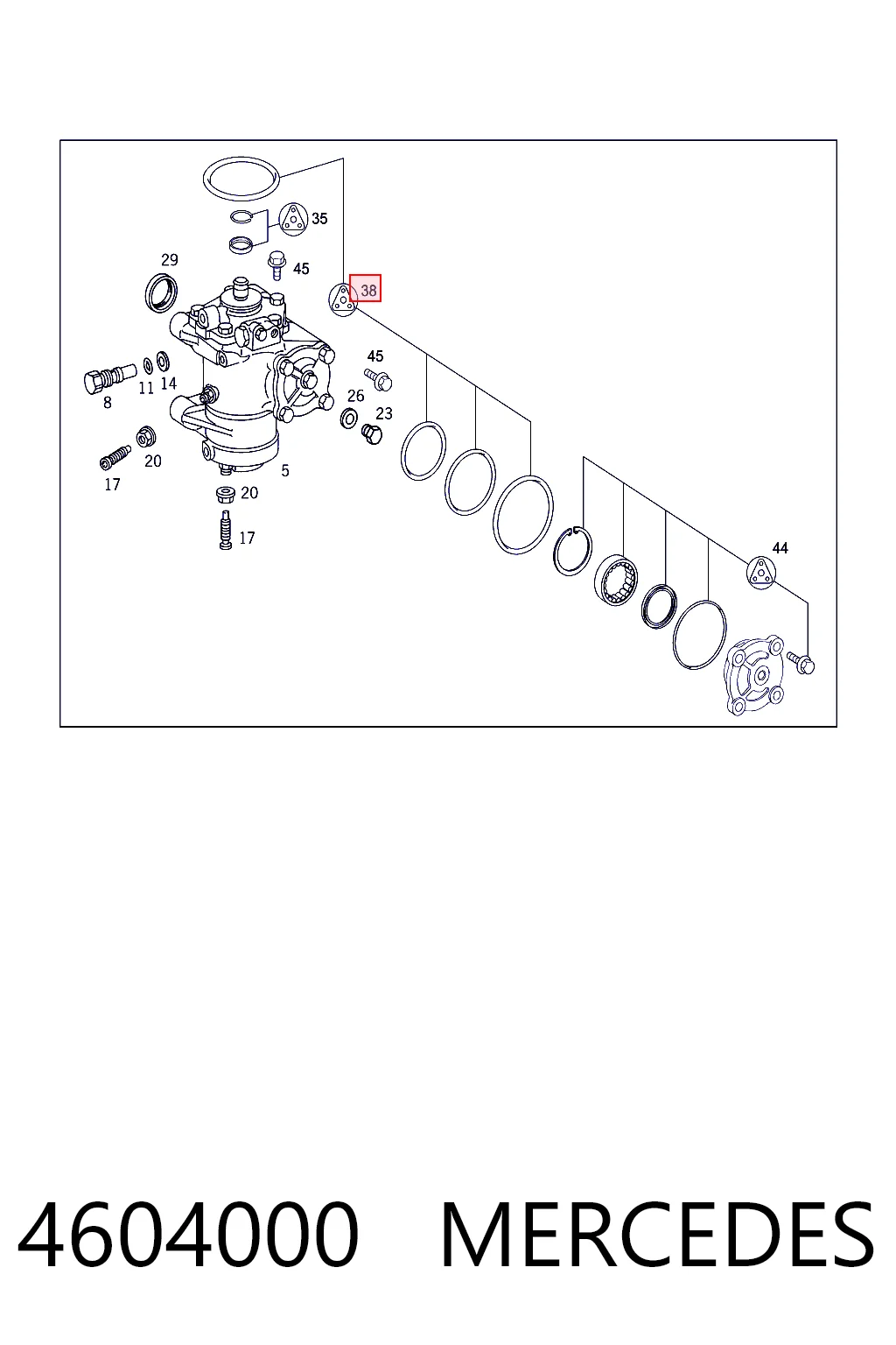 4604000 Mercedes 