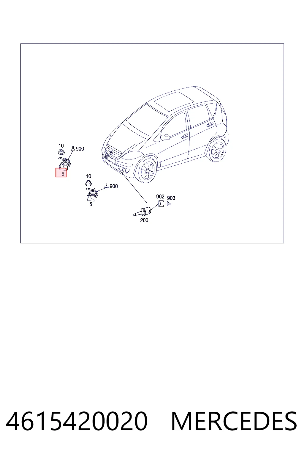  Звуковой сигнал Volkswagen Golf 8
