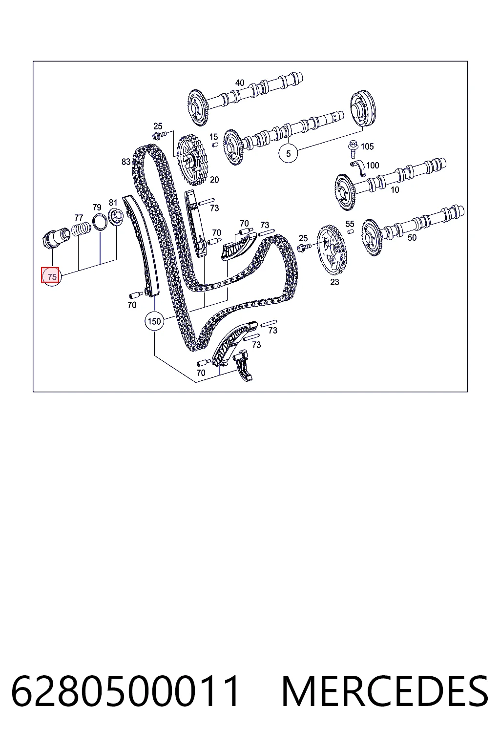 K68017937AA Fiat/Alfa/Lancia Гидронатяжитель цепи