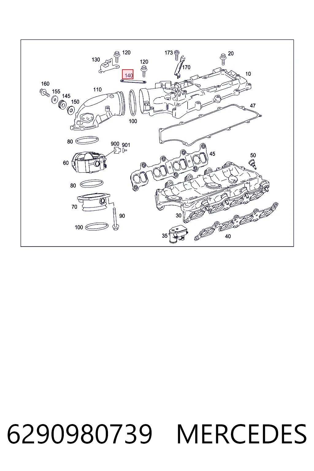 6290980739 Mercedes