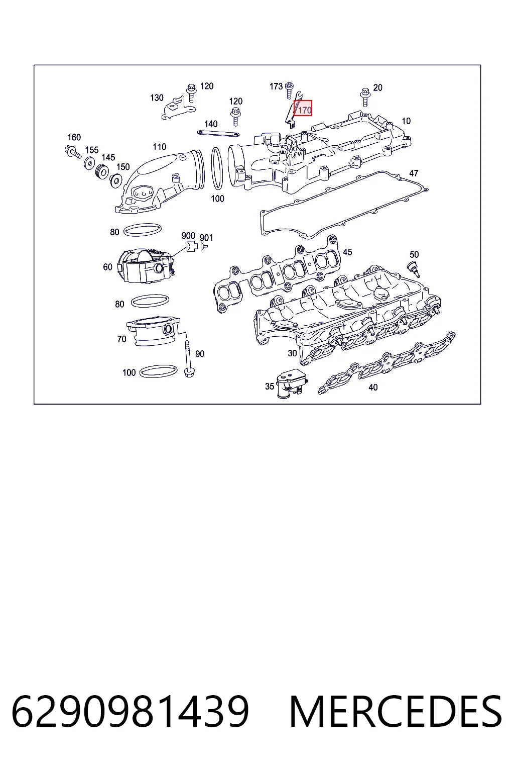 6290981439 Mercedes
