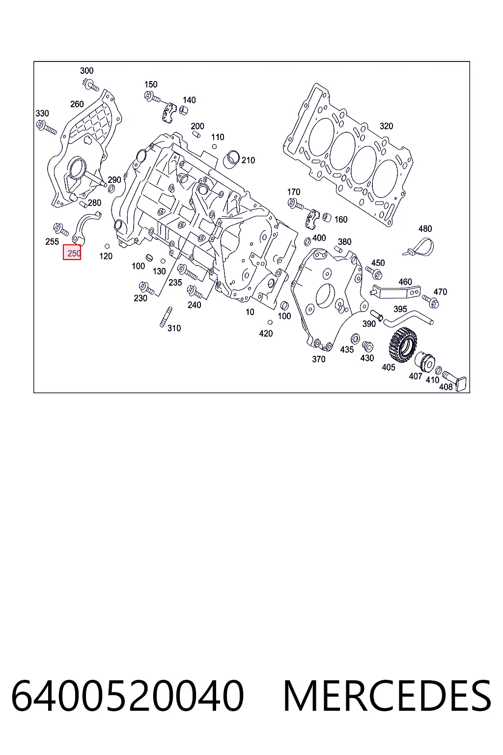 6400520040 Mercedes