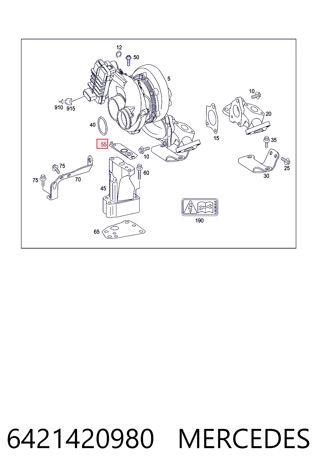 Прокладка компрессора K68053124AA Fiat/Alfa/Lancia