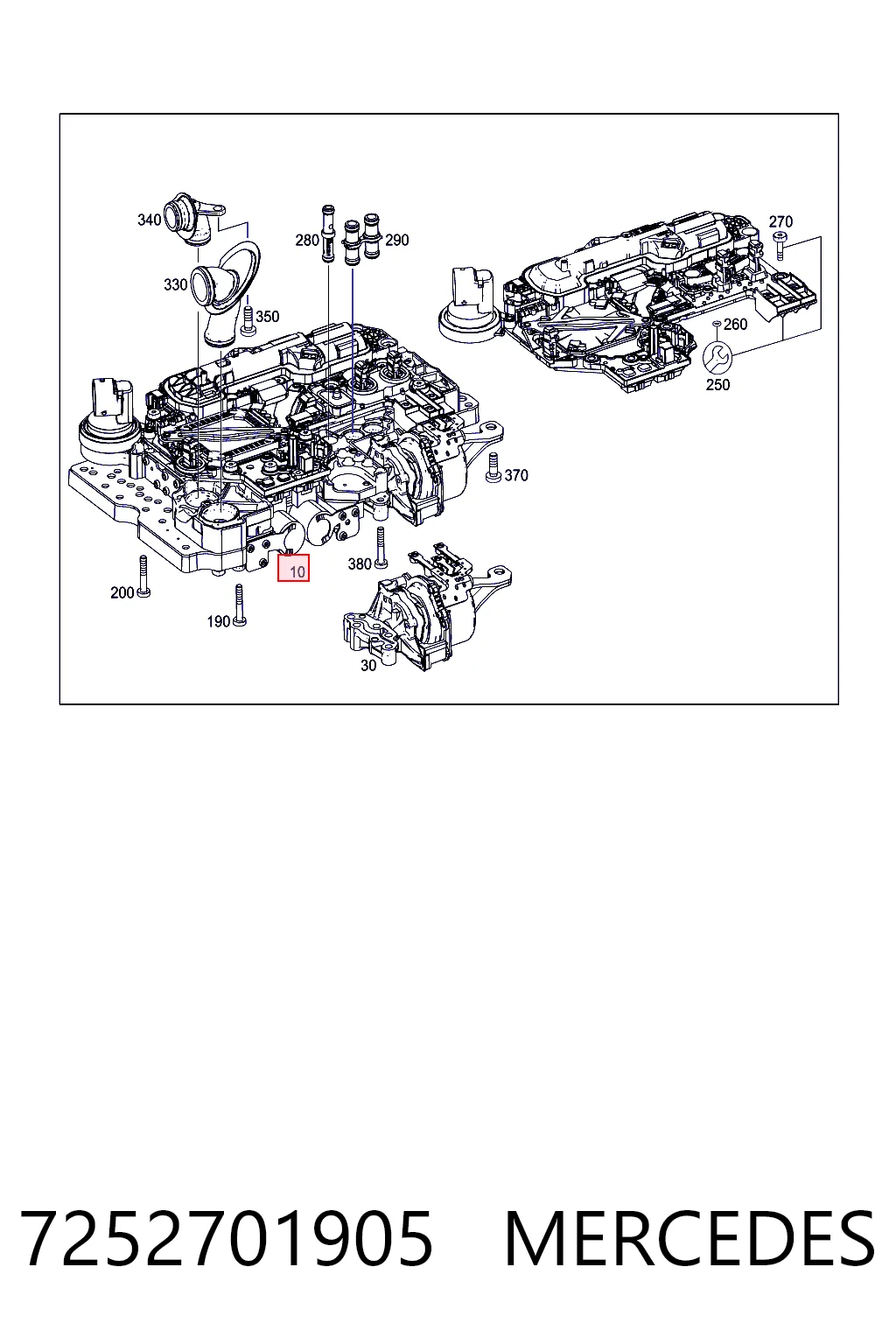 7252701905 Mercedes 
