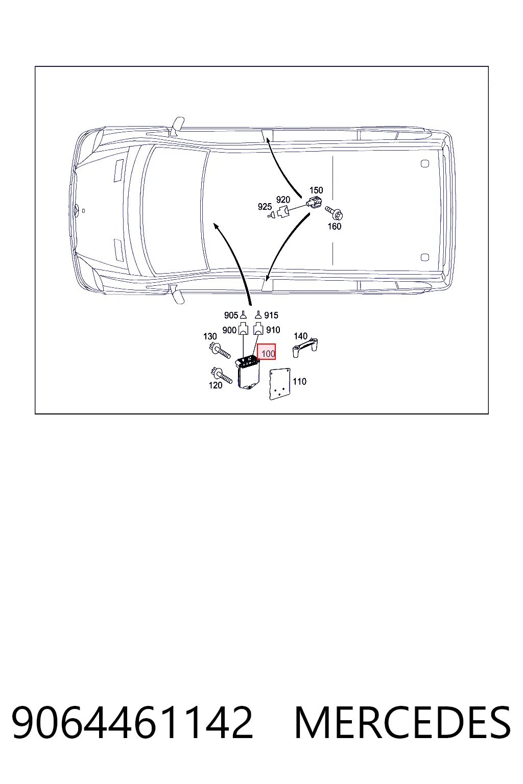 A0285010054 Mercedes Блок управления airbag