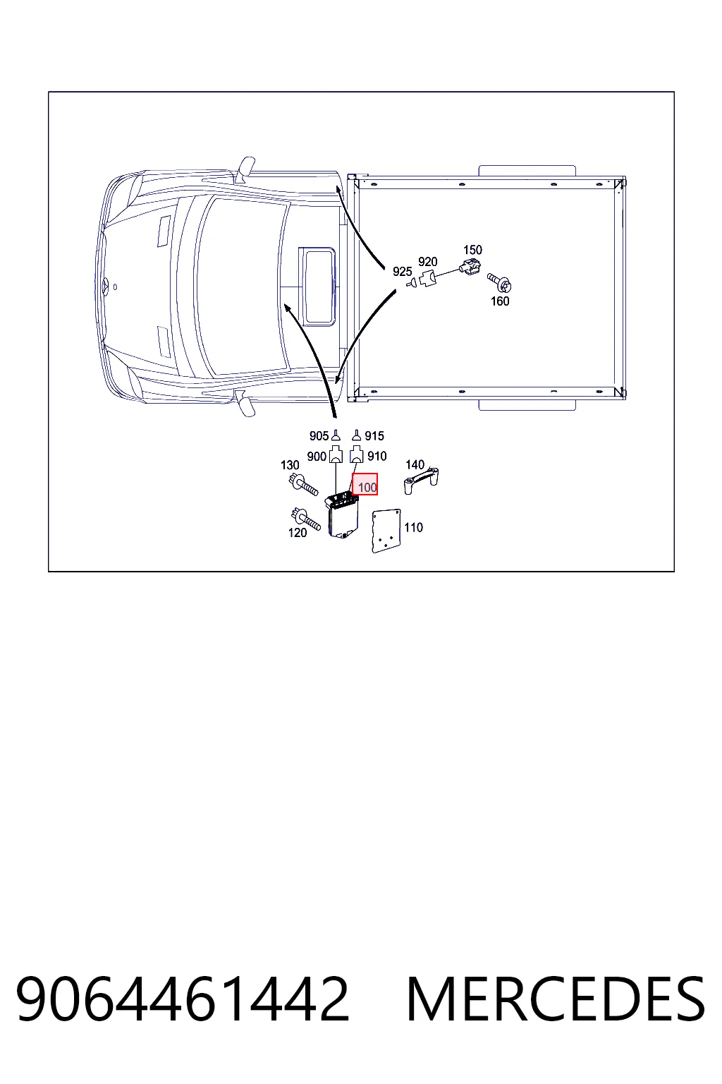 Модуль-процессор управления подушкой безопасности (ЭБУ AIRBAG) Mercedes A0285010054 цена, от 12.67 USD