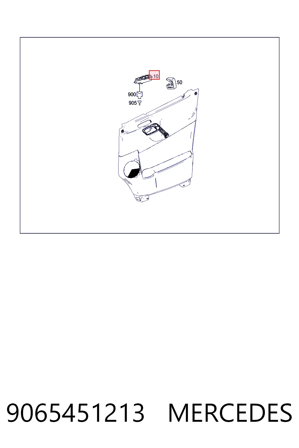 9065451213 Mercedes Кнопки переднего левого стекло подъёмника