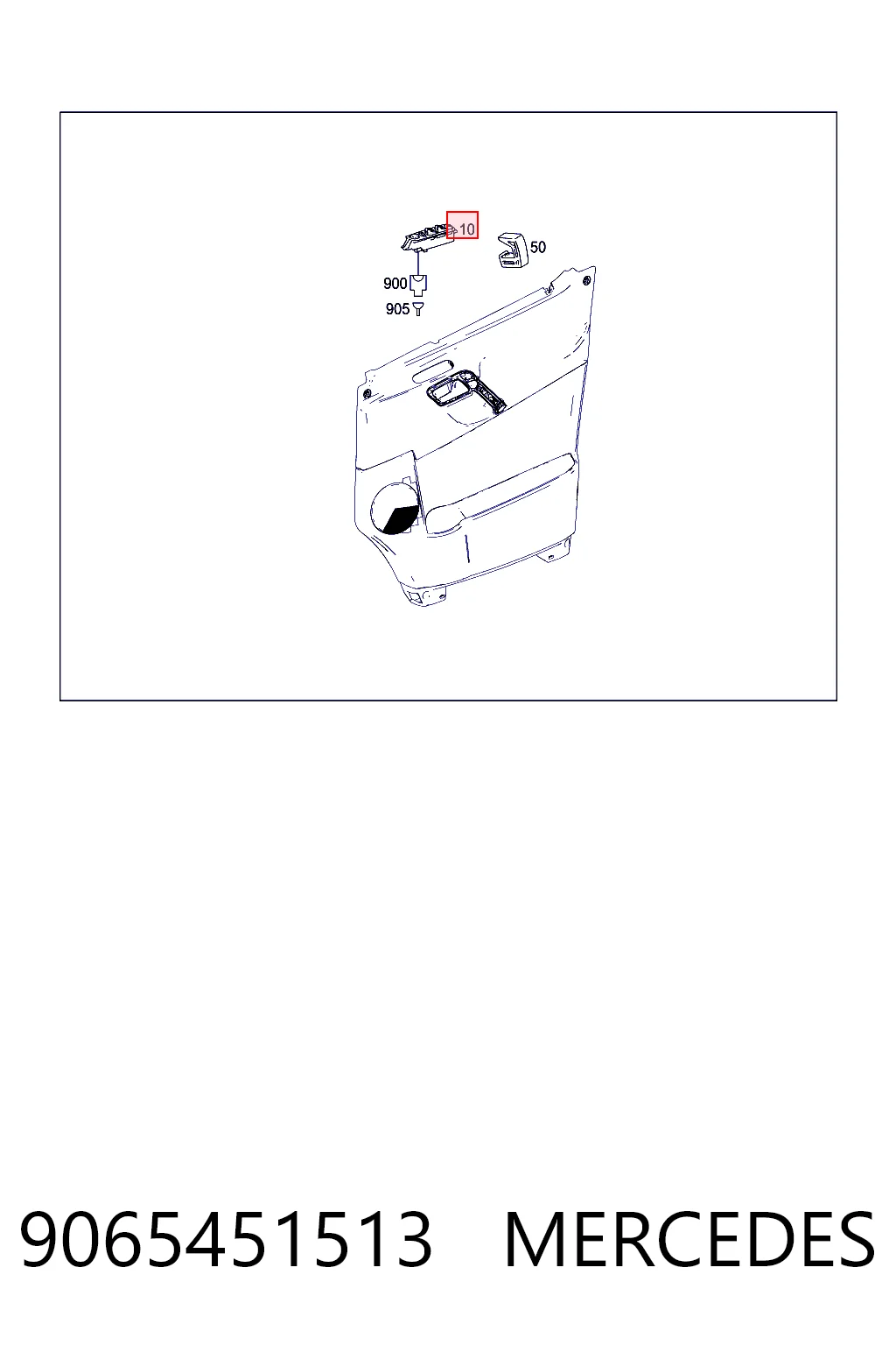 9065451513 Mercedes Кнопки переднего левого стекло подъёмника