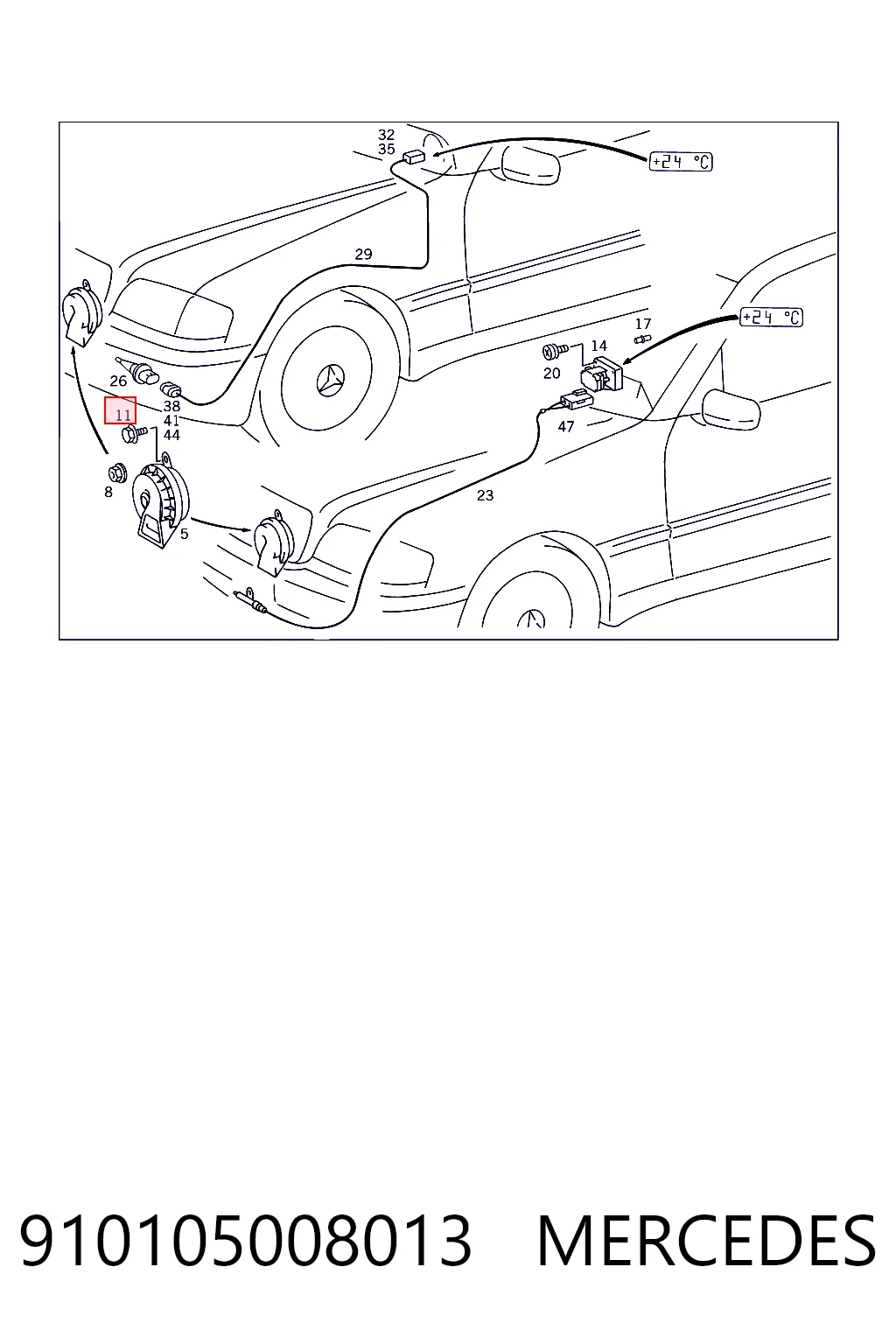 910105008013 Mercedes