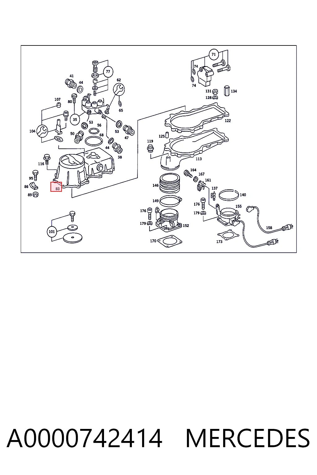 A0000742414 Mercedes