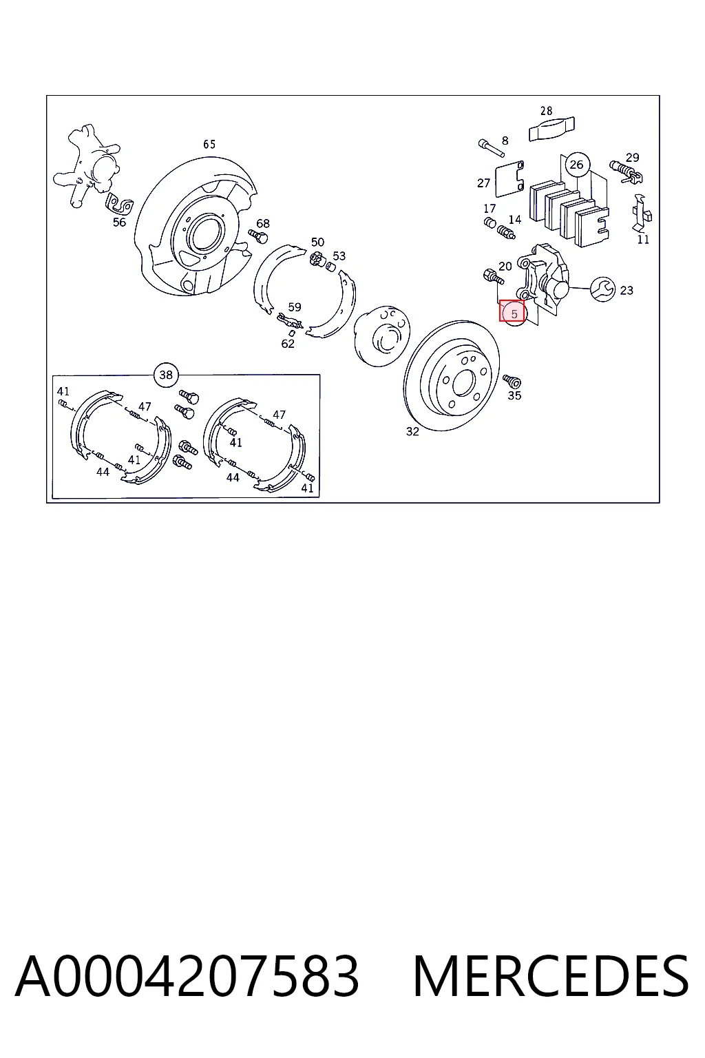 A0004207583 Mercedes