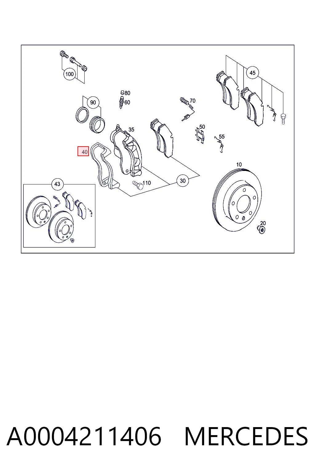 A0004211406 Mercedes