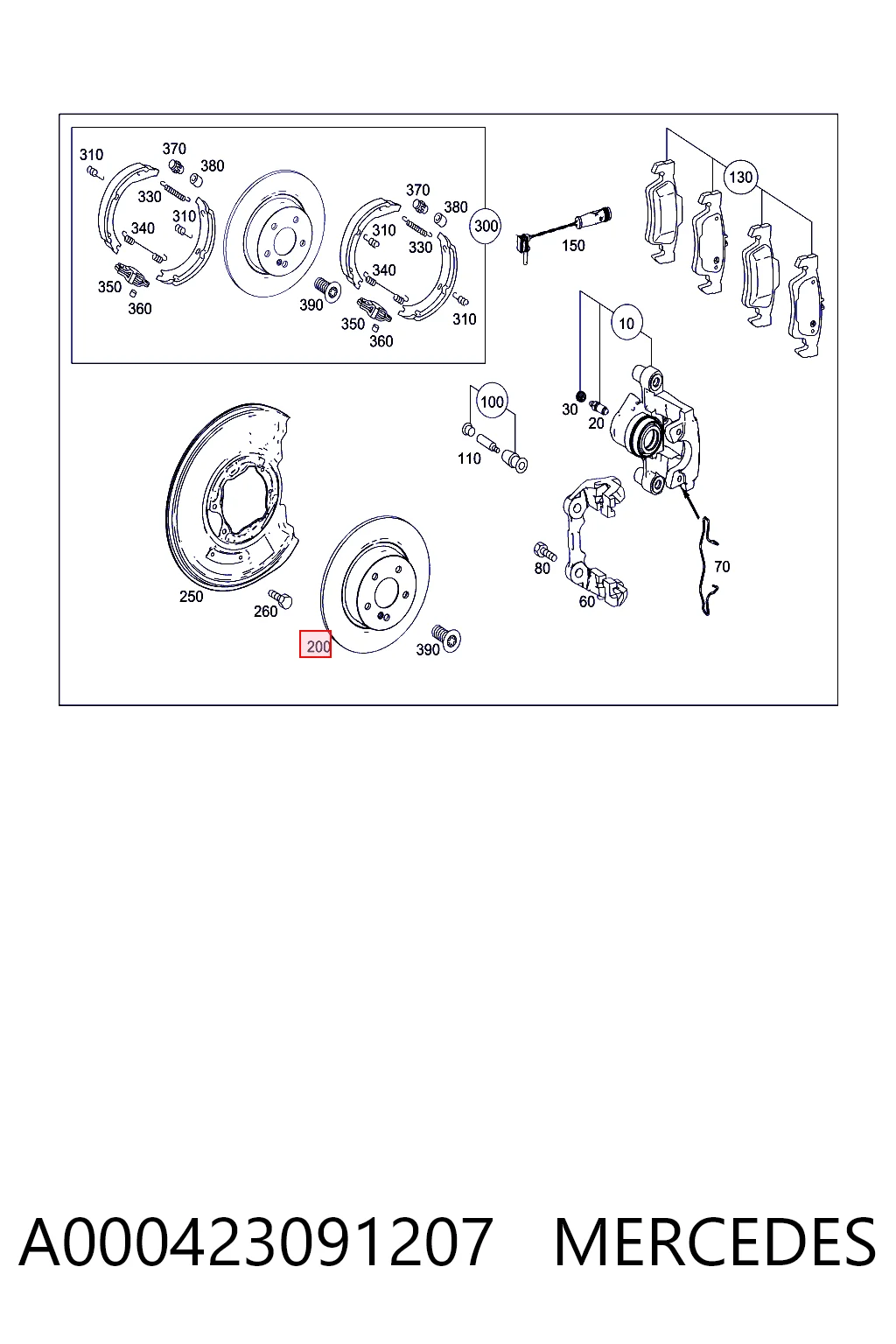 A000423091207 Mercedes