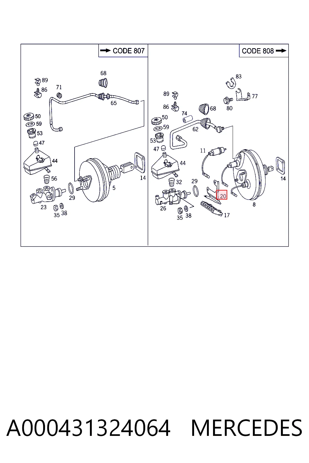 A000431324064 Mercedes