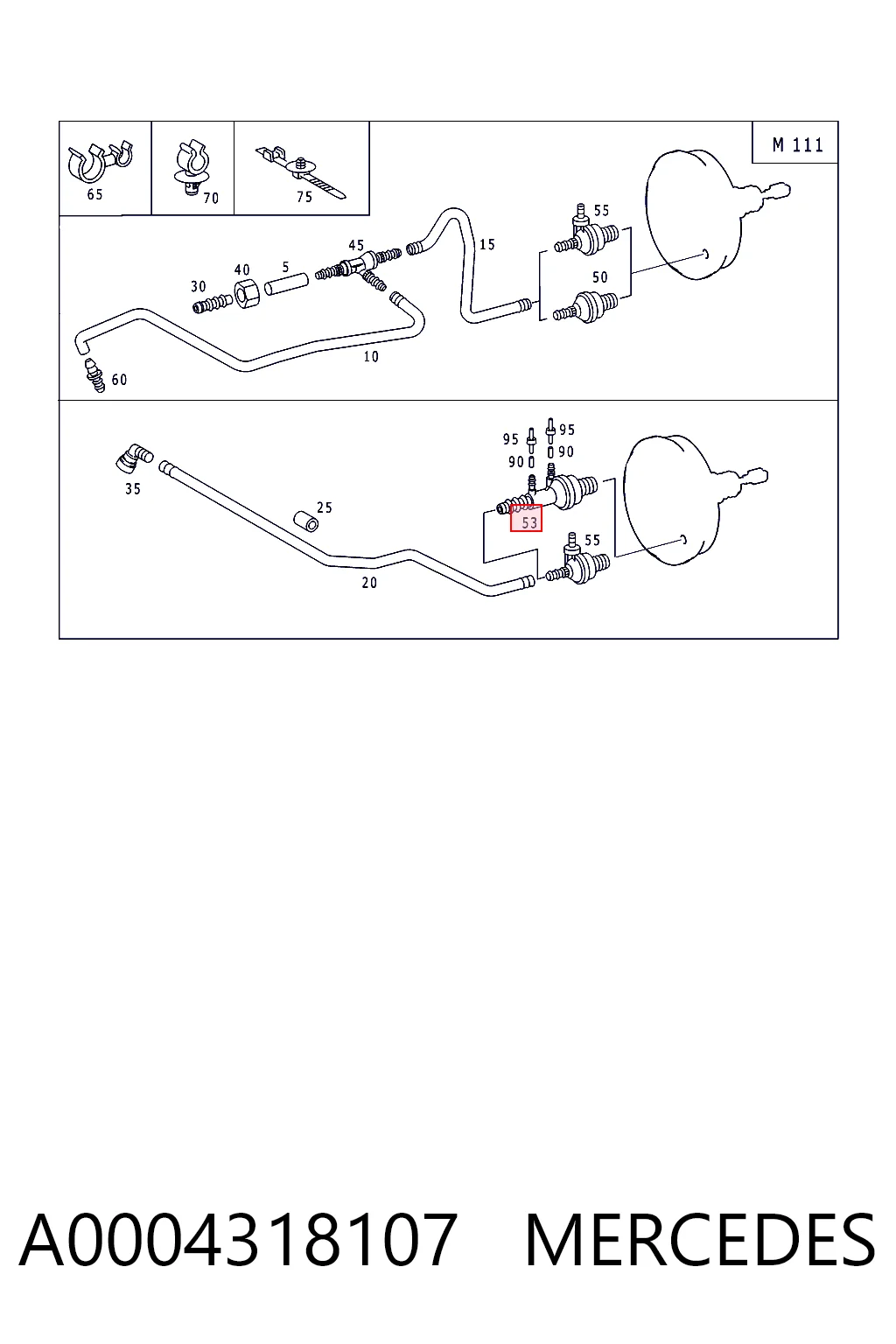 A0004318107 Mercedes
