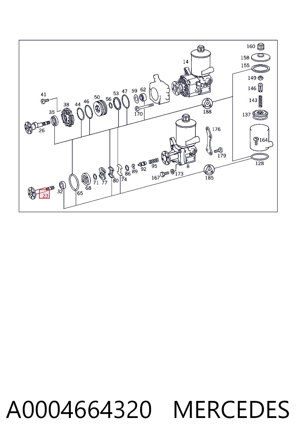 A0004664320 Mercedes
