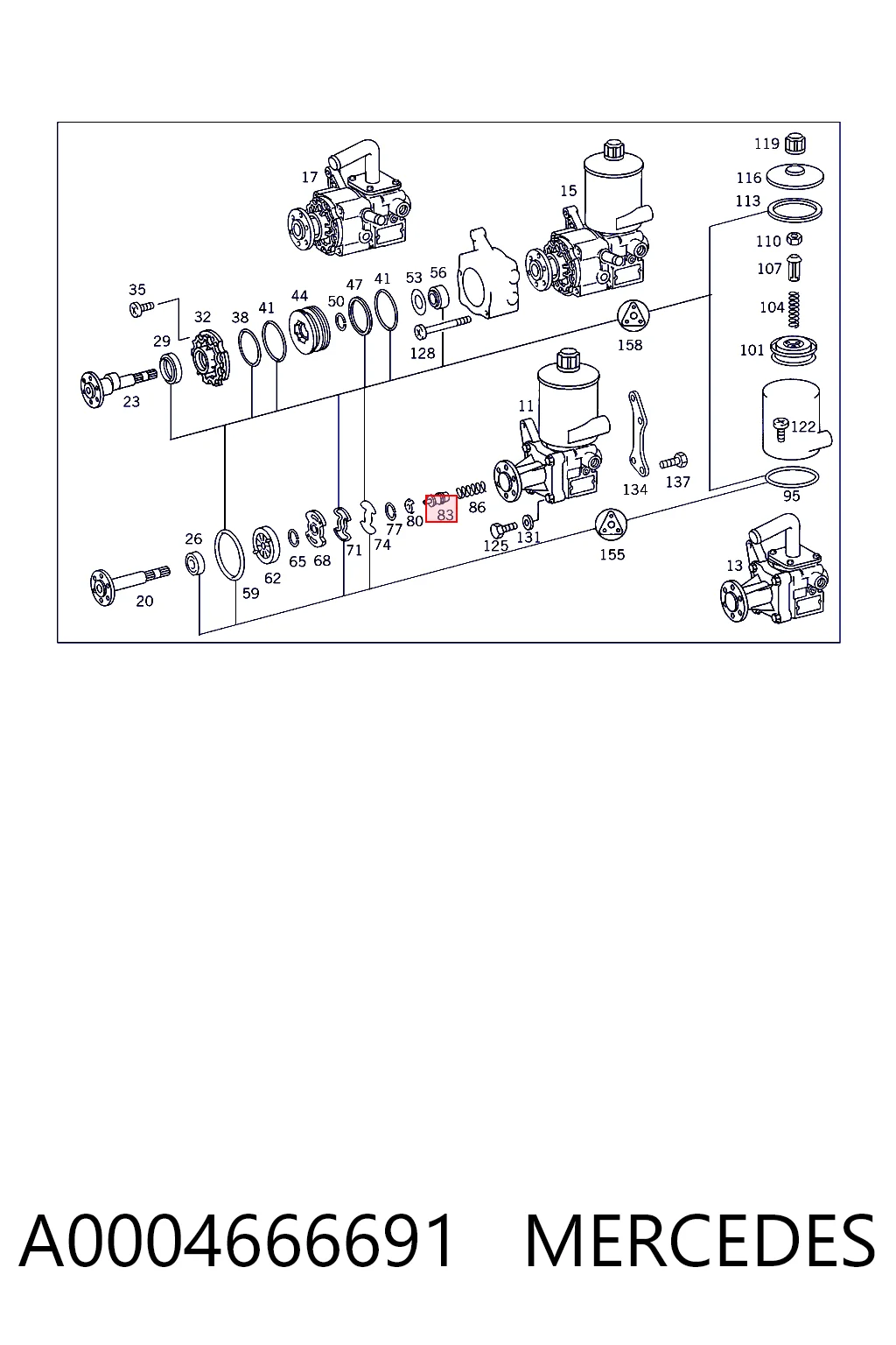 A0004666691 Mercedes