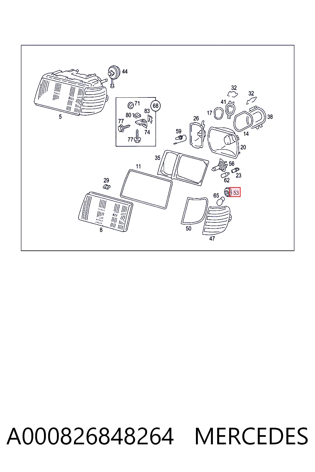 A000826848264 Mercedes