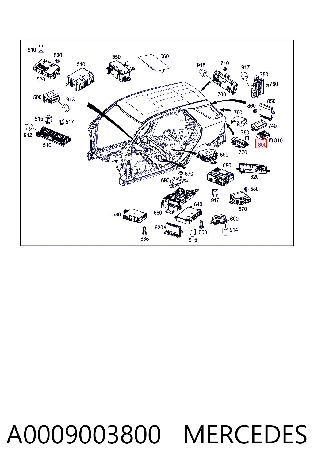 A0009003800 Mercedes ЭБУ топливного насоса