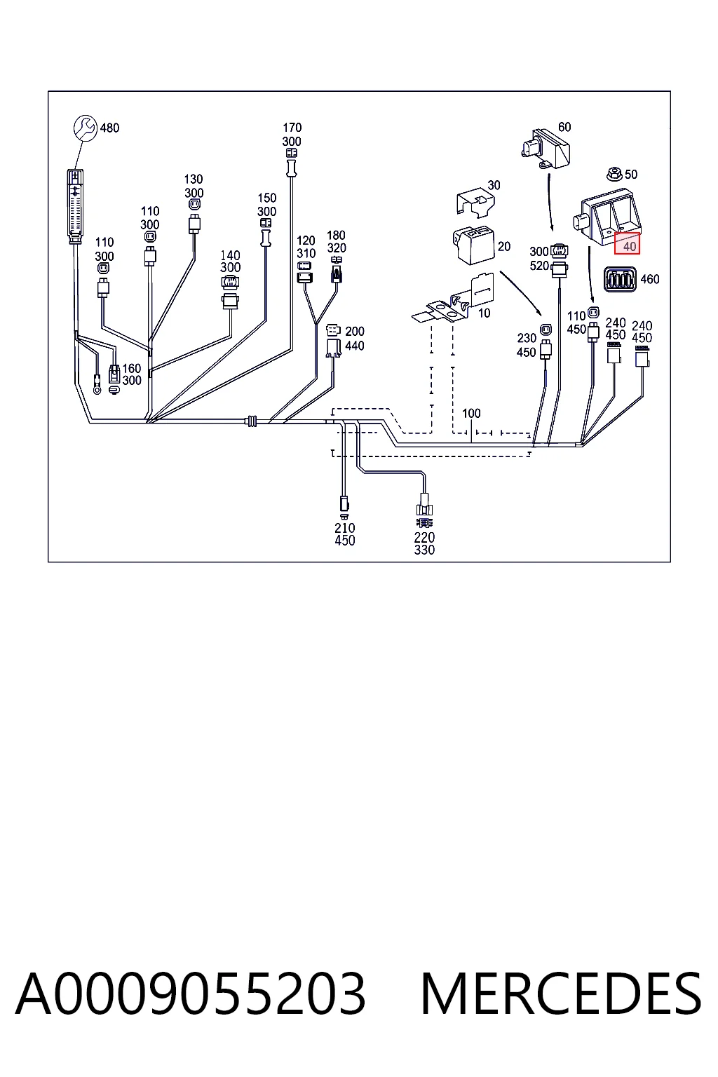 A0009055203 Mercedes Датчик угла/скорости поворота авто
