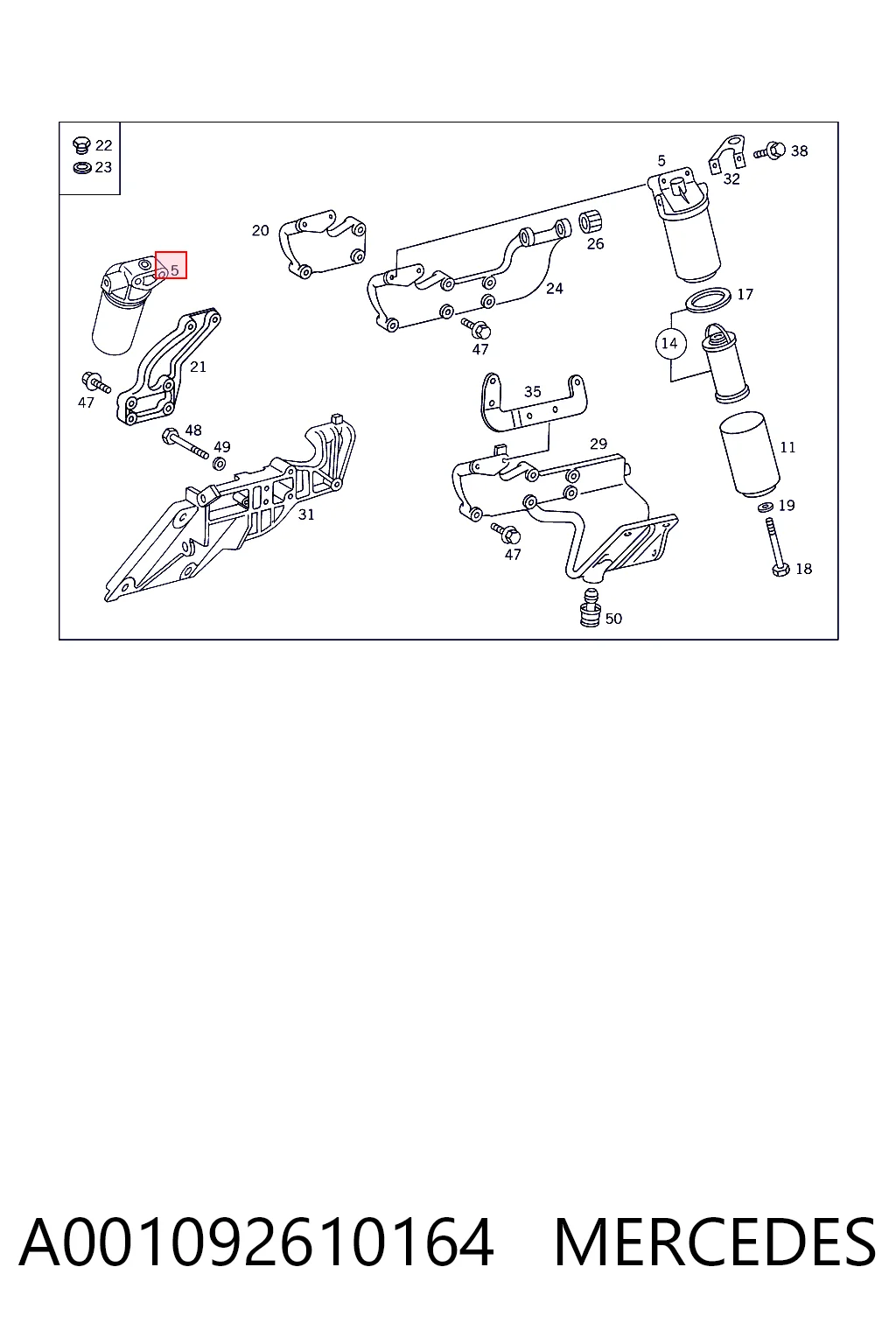 A001092610164 Mercedes