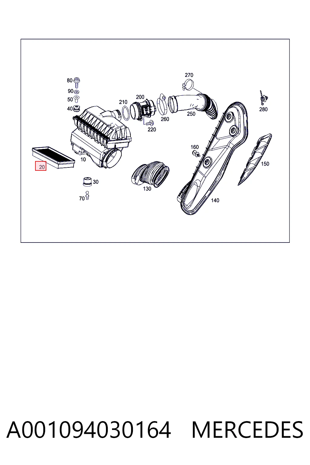 A001094030164 Mercedes