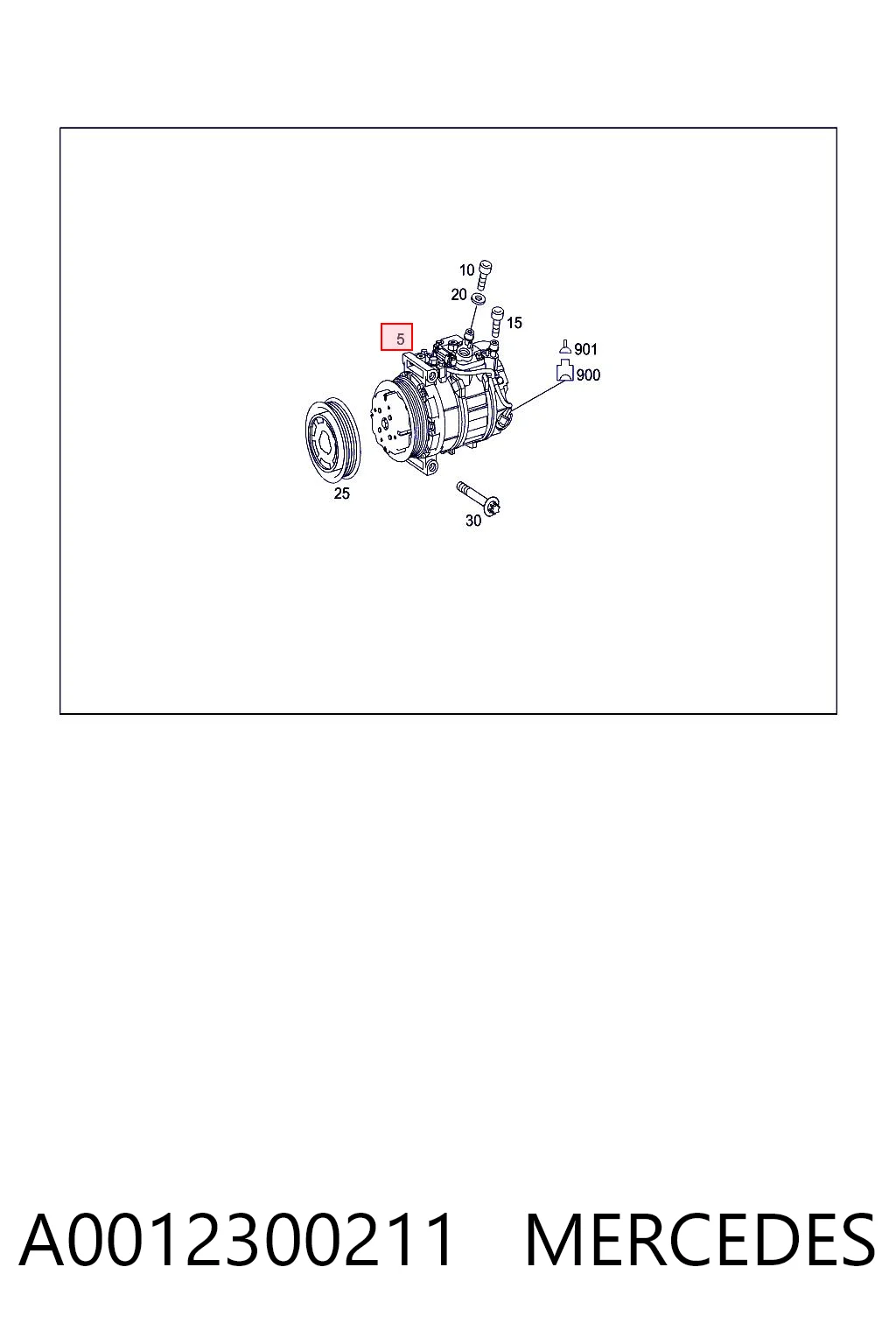 Компрессор системы кондиционирования Denso 4711467 цена, от 374.63 USD