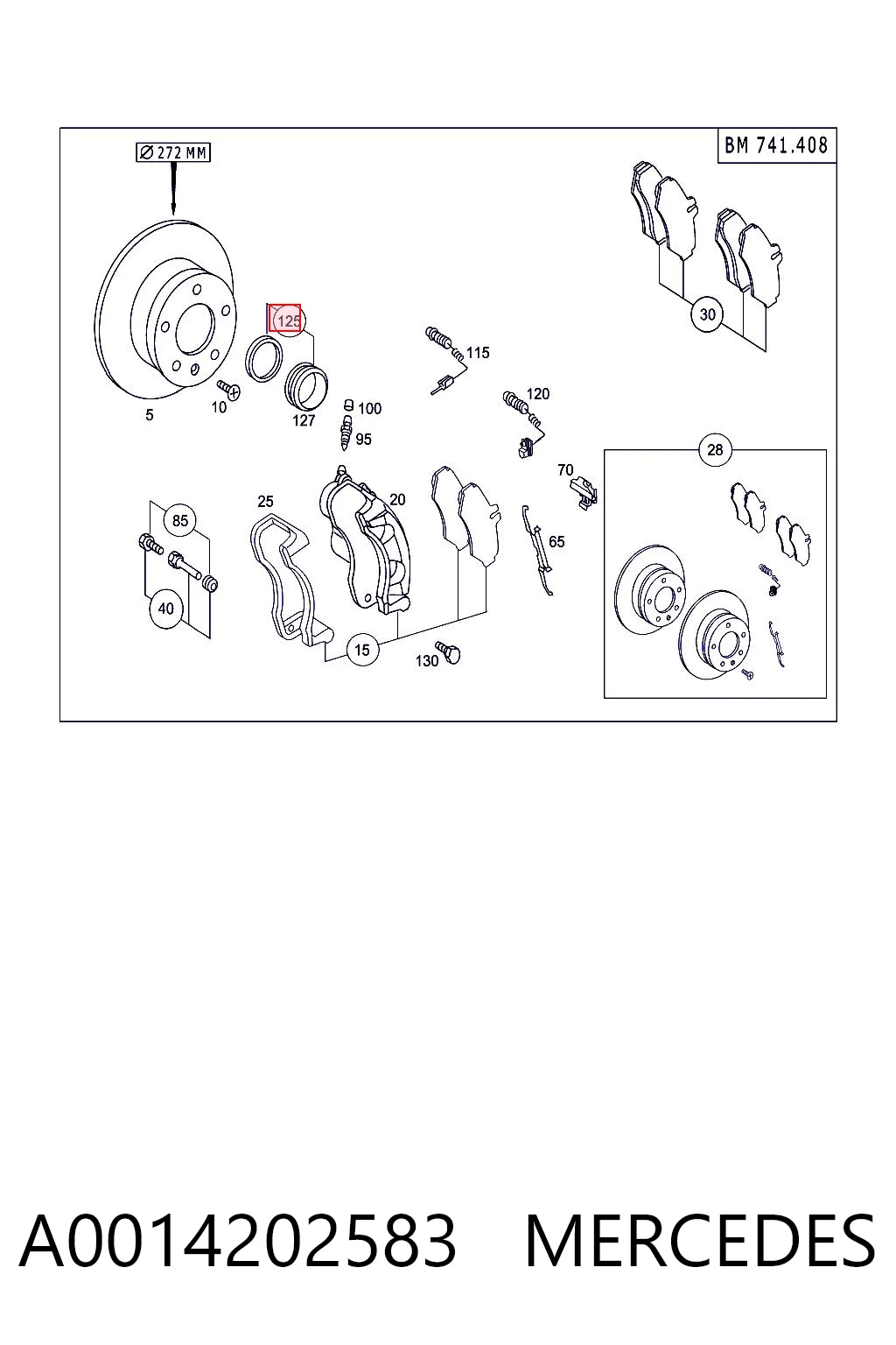 Ремкомплект суппортов Goodrem RK63780 цена, от 3.31 USD