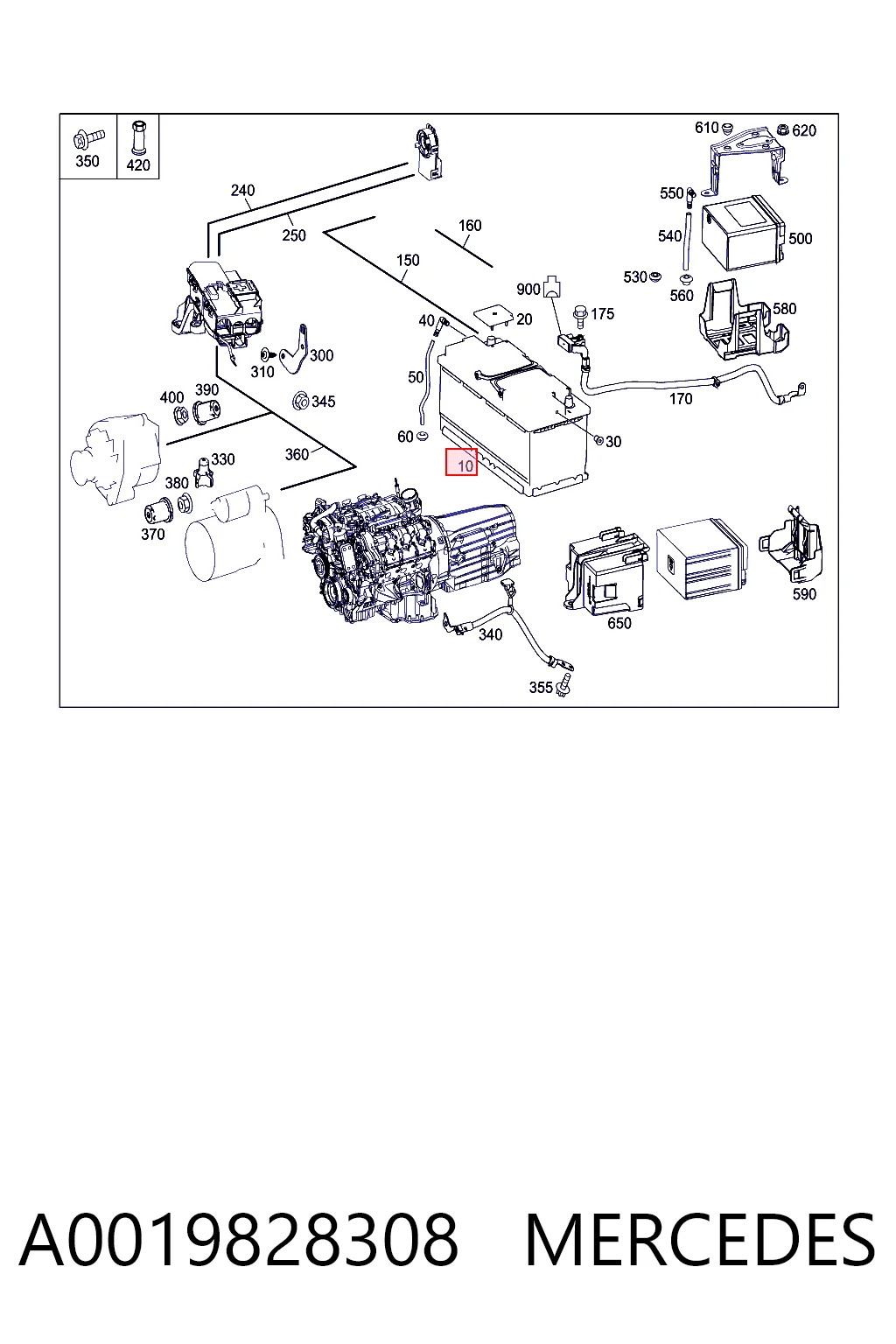 Купить 500041019 Iveco Батарея аккумуляторная