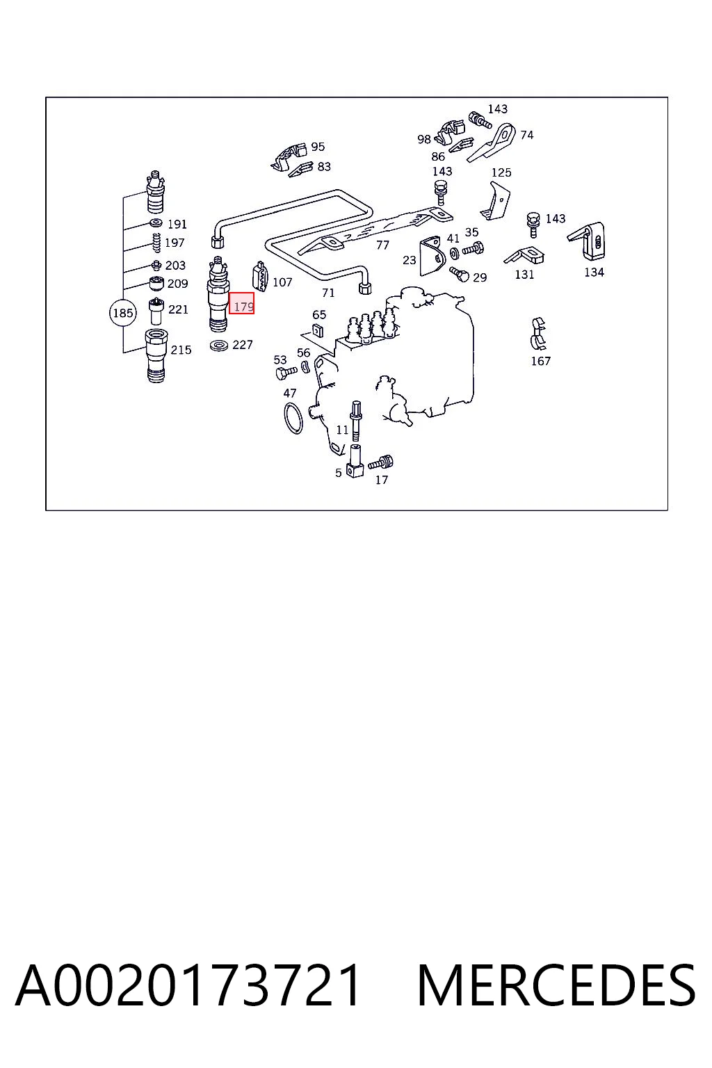 Купить 0986430172 Bosch Клапанная форсунка