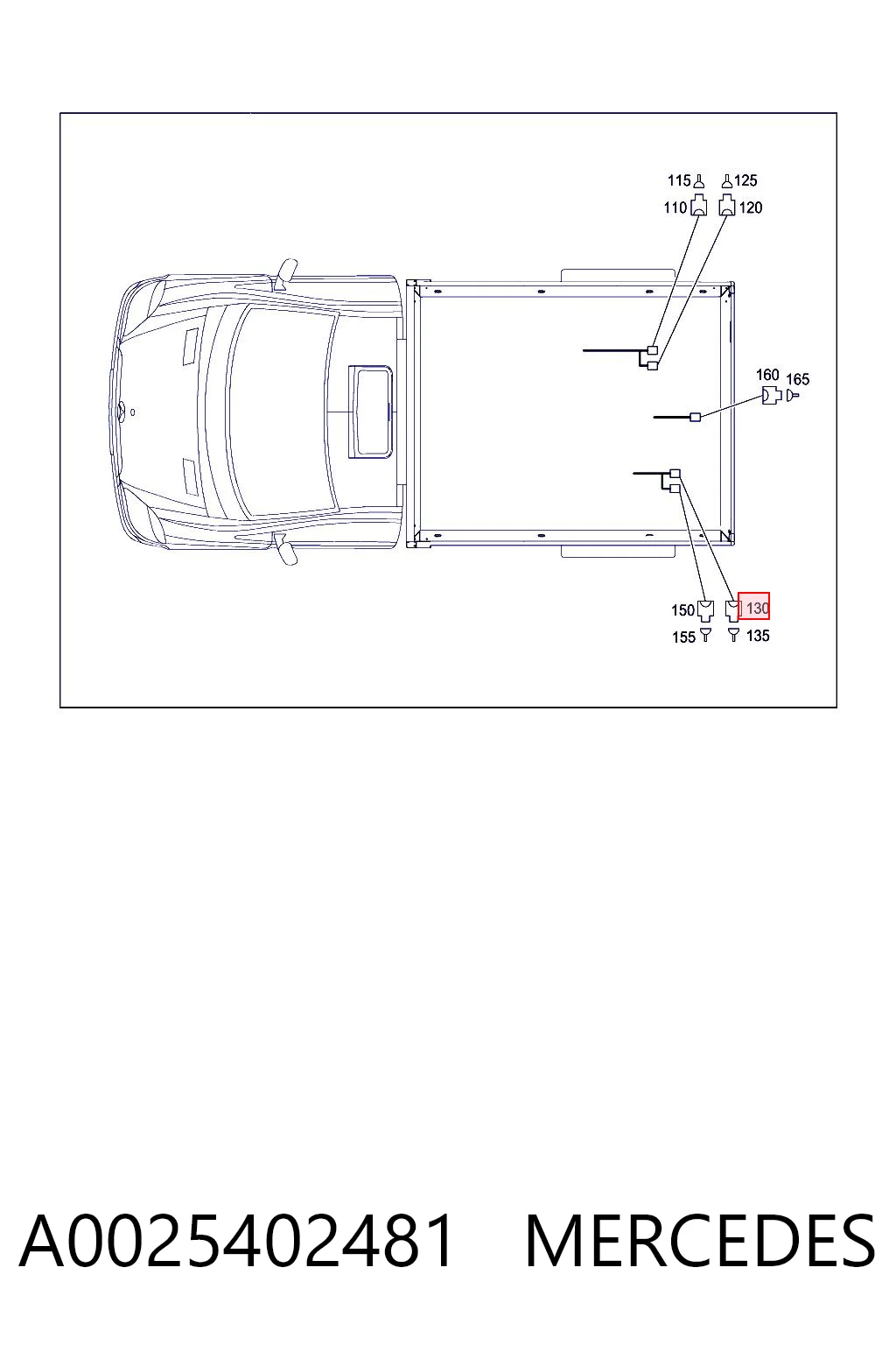 Купить 1442370 DAF Разъем (фишка) заднего фонаря