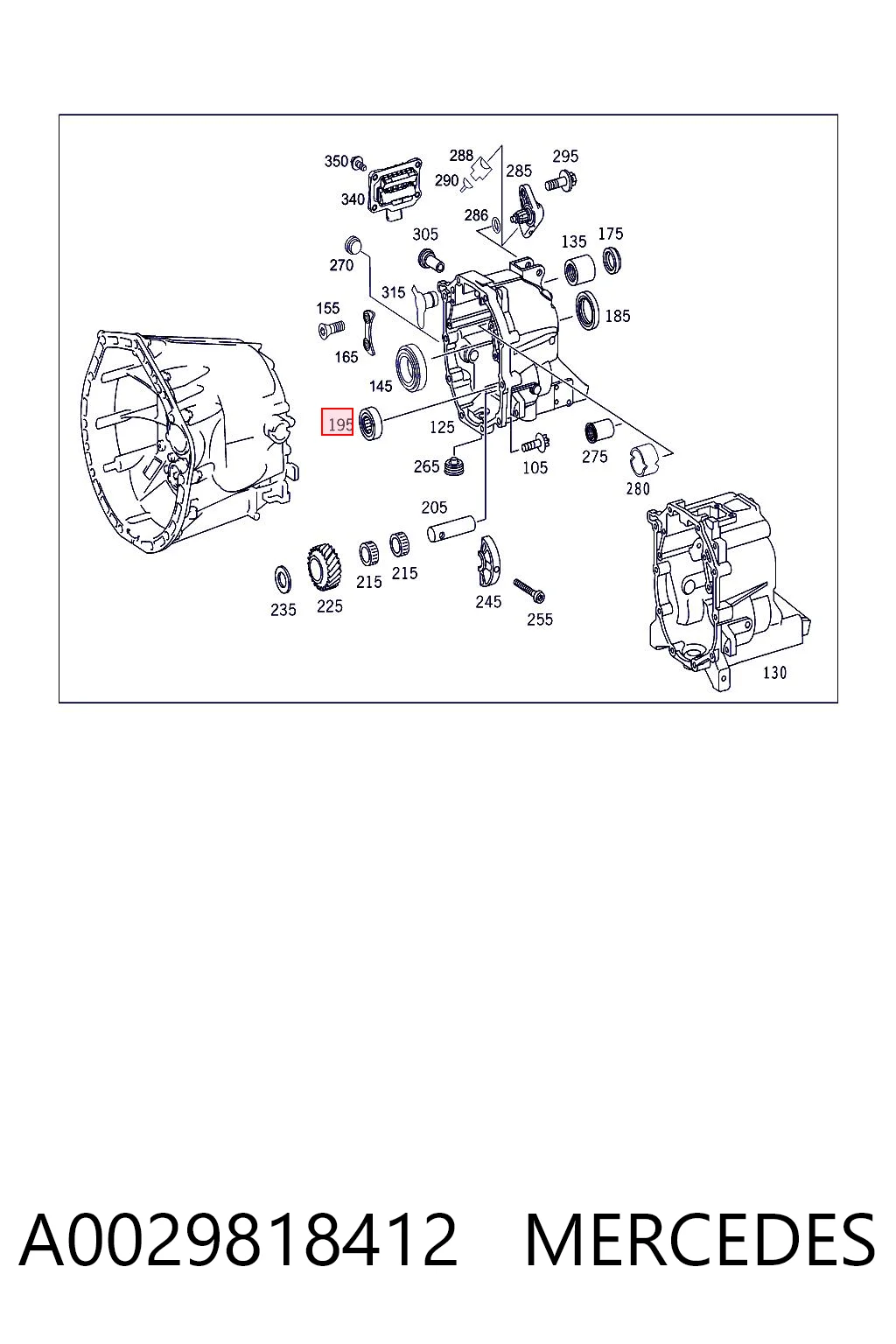 A0029818412 Mercedes