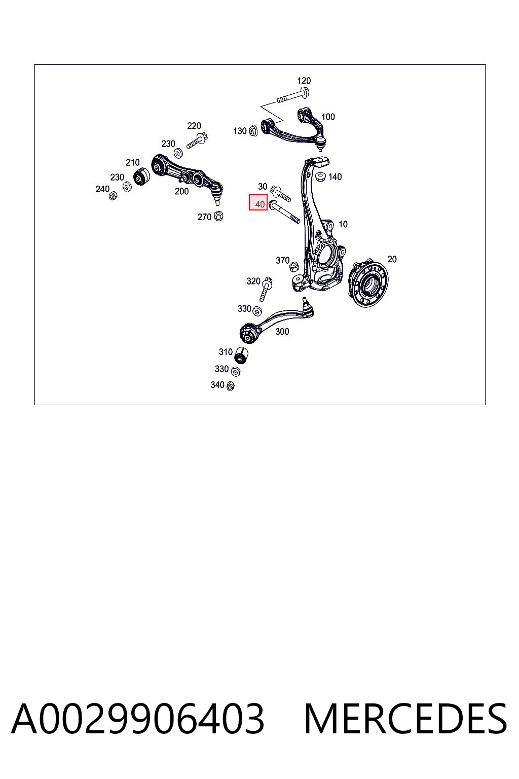 A0029906403 Mercedes 