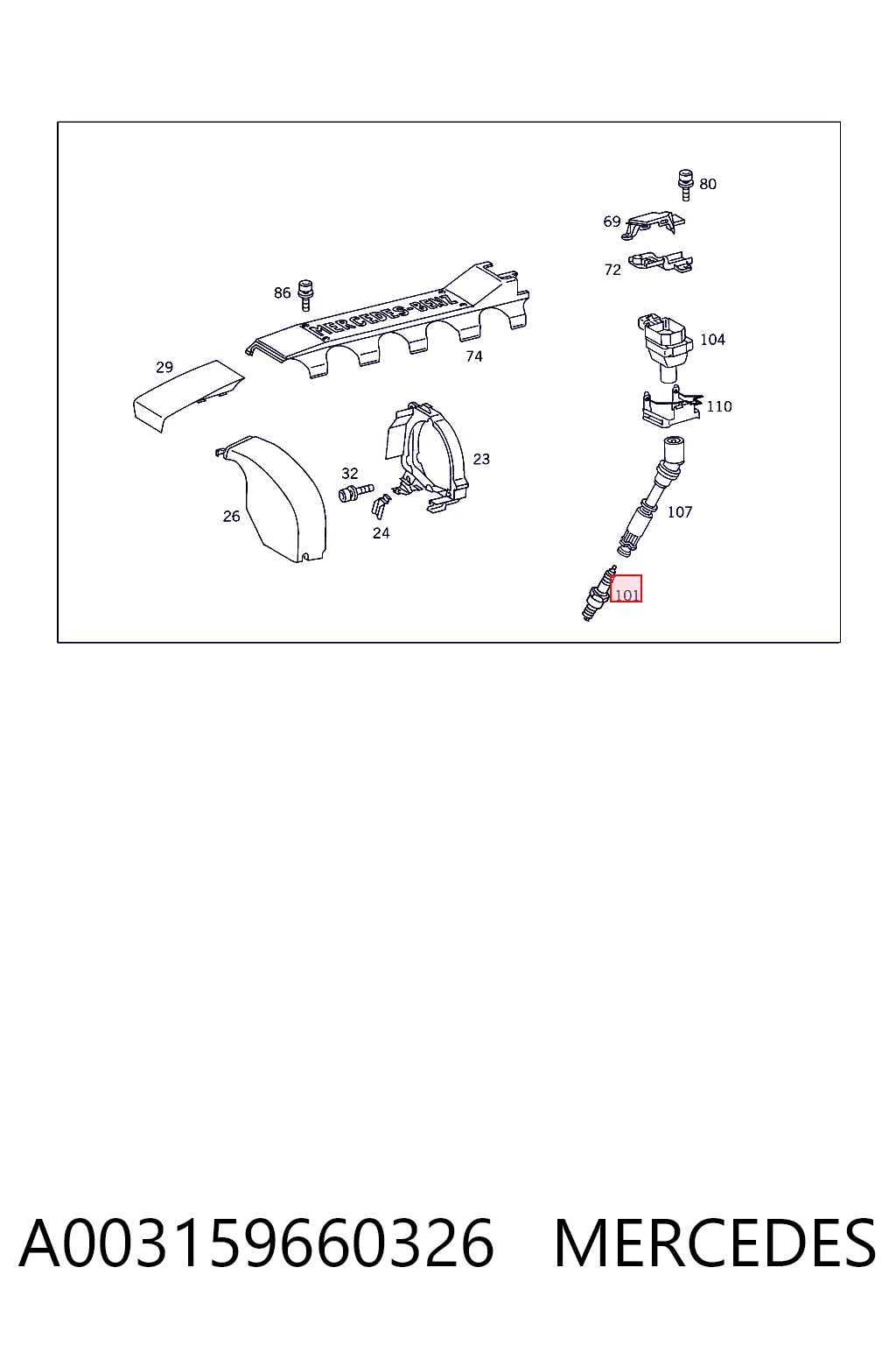 A003159660326 Mercedes