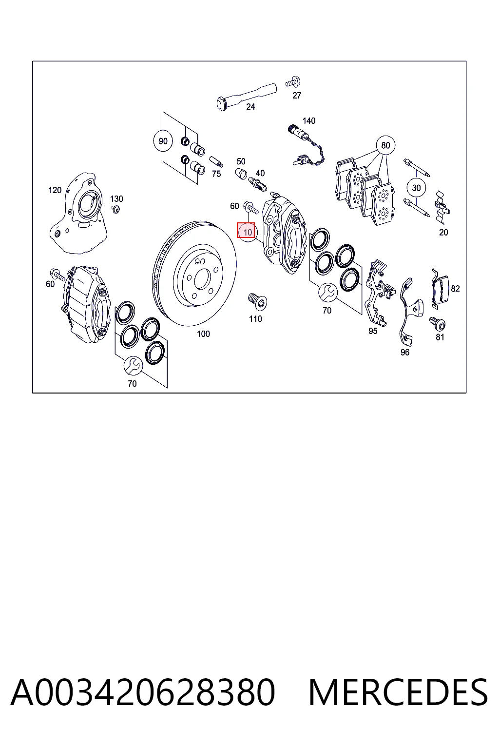 A003420628380 Mercedes