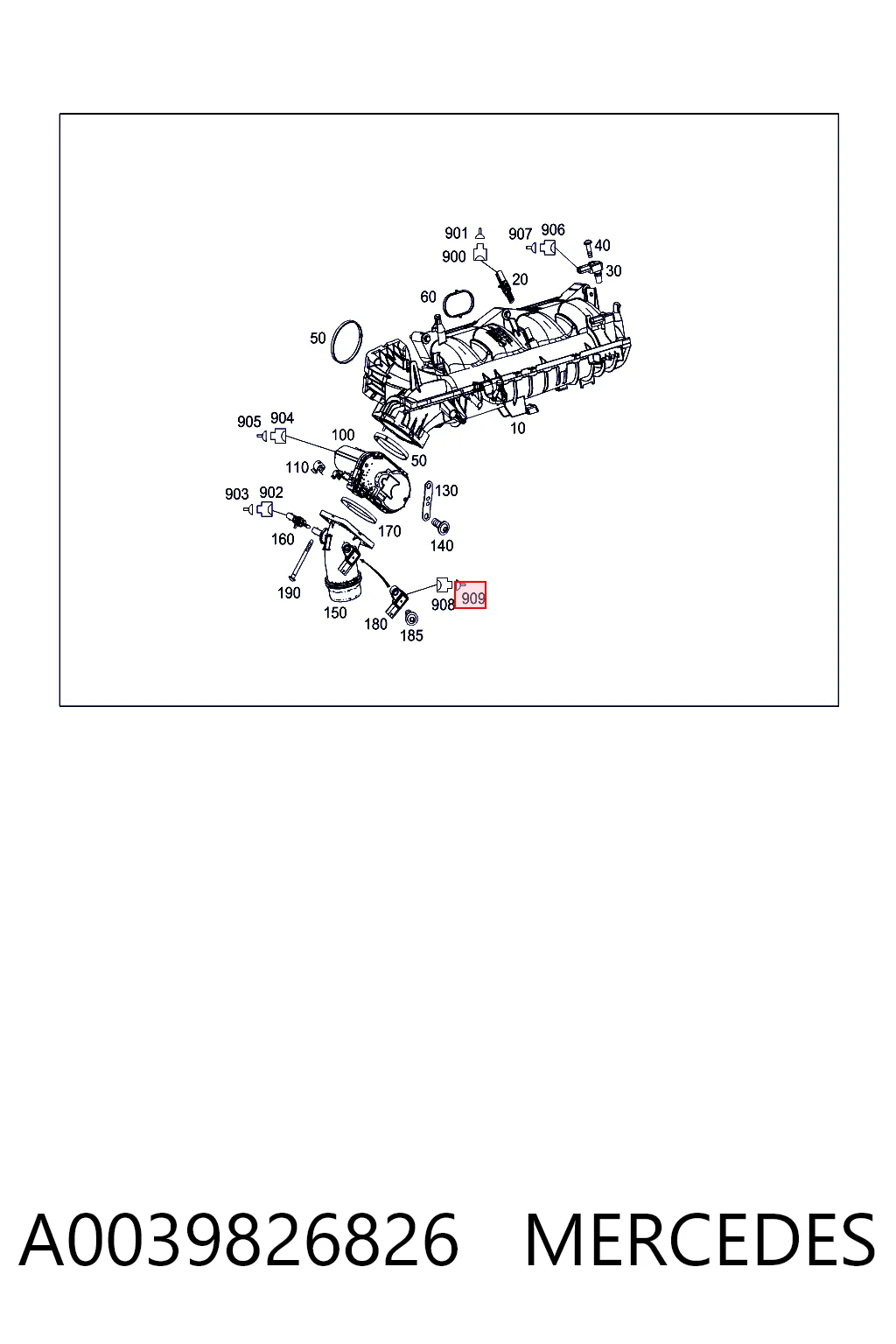 A0039826826 Mercedes