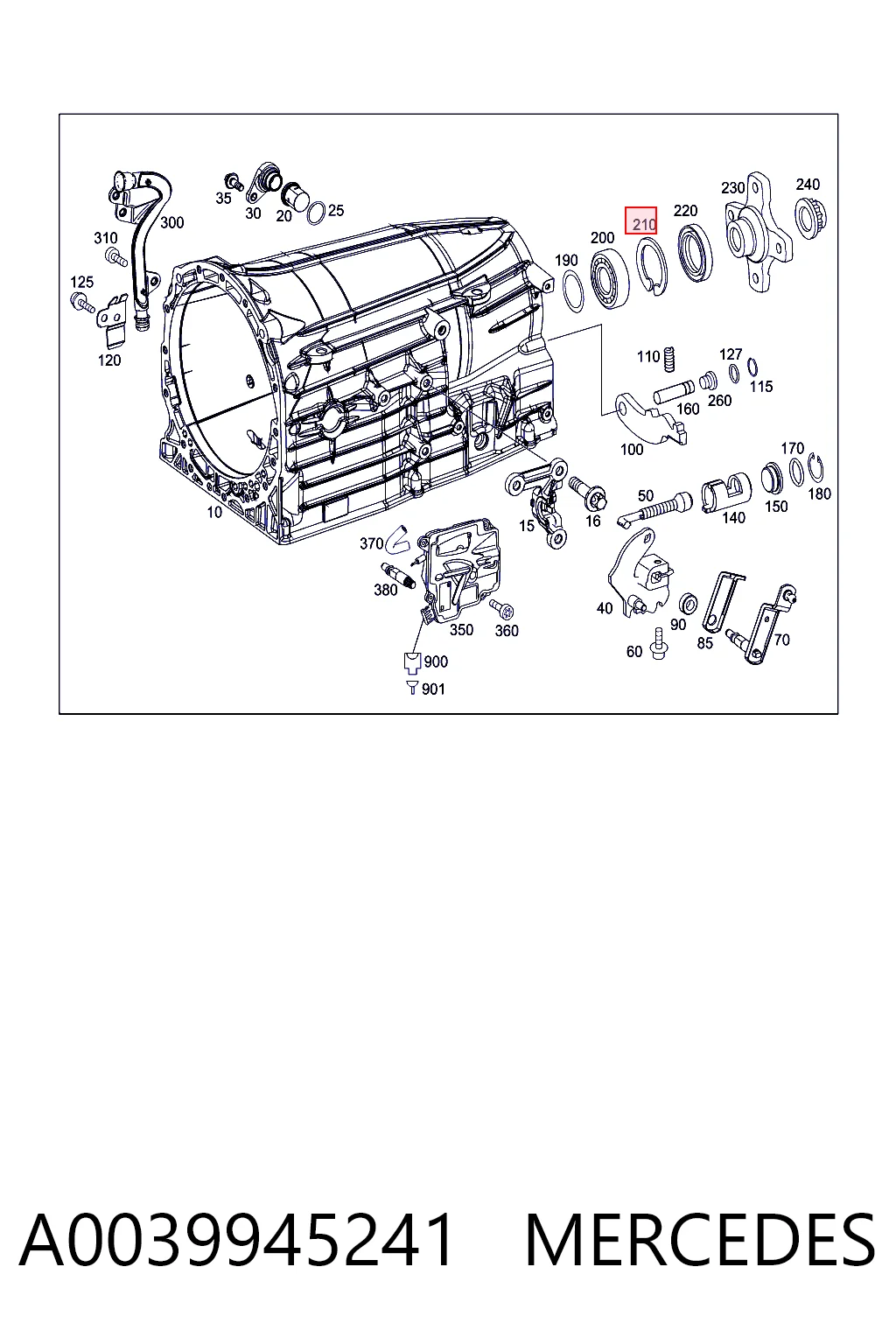 A0039945241 Mercedes