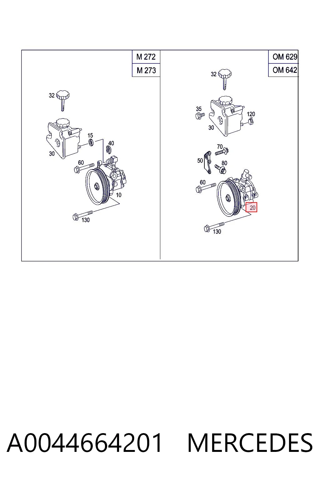 Насос гидроусилителя руля ZF Parts 7693955208