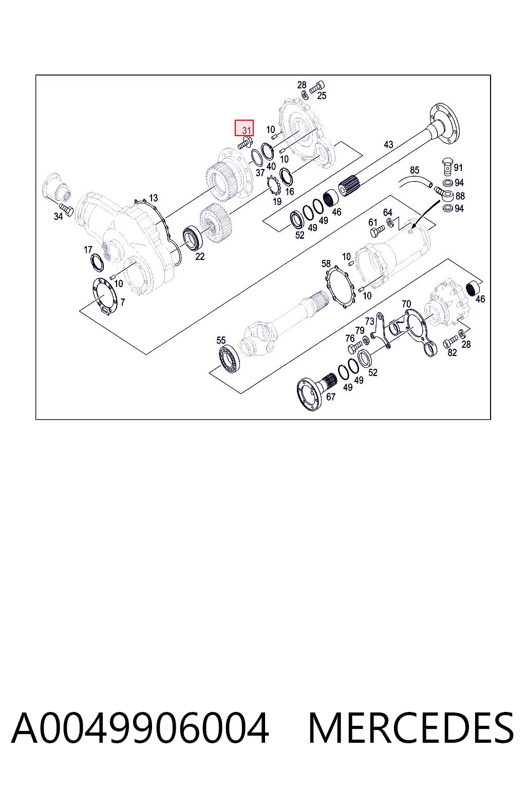 A0049906004 Mercedes