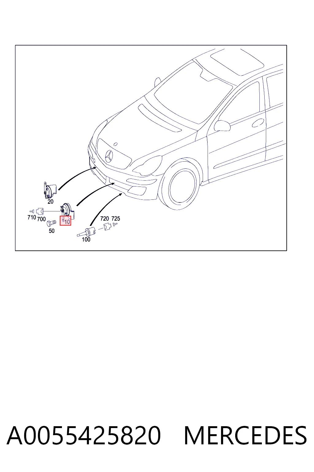  Звуковой сигнал Volkswagen Golf 8