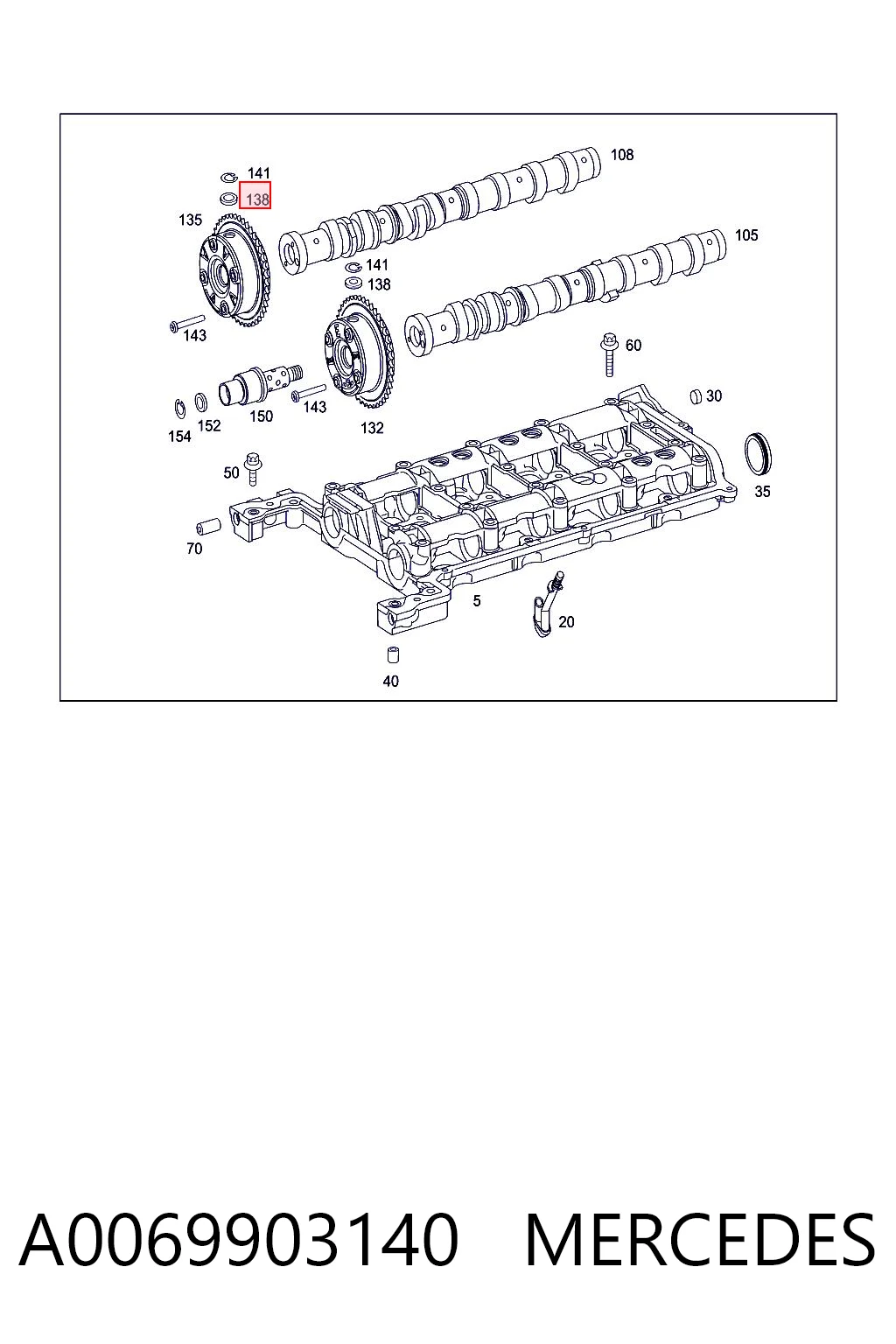 A0069903140 Mercedes