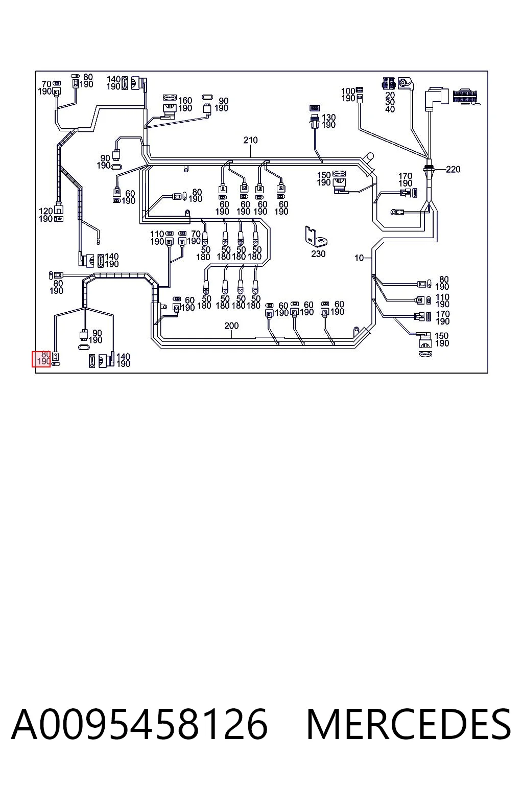A0095458126 Mercedes