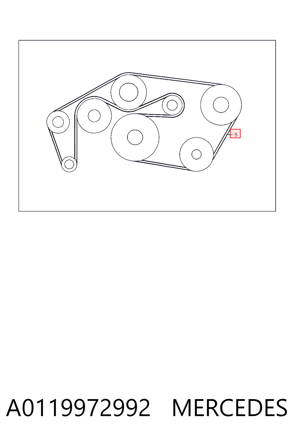 Купить JK61004B Ford Ремень генератора