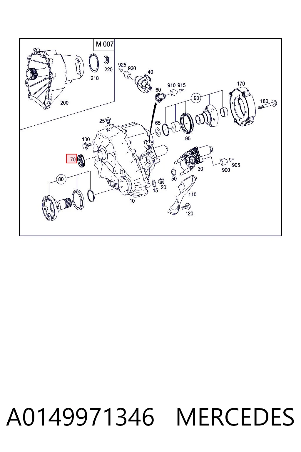 Купить K68087890AA Fiat/Alfa/Lancia Сальник раздаточной коробки, первичного вала
