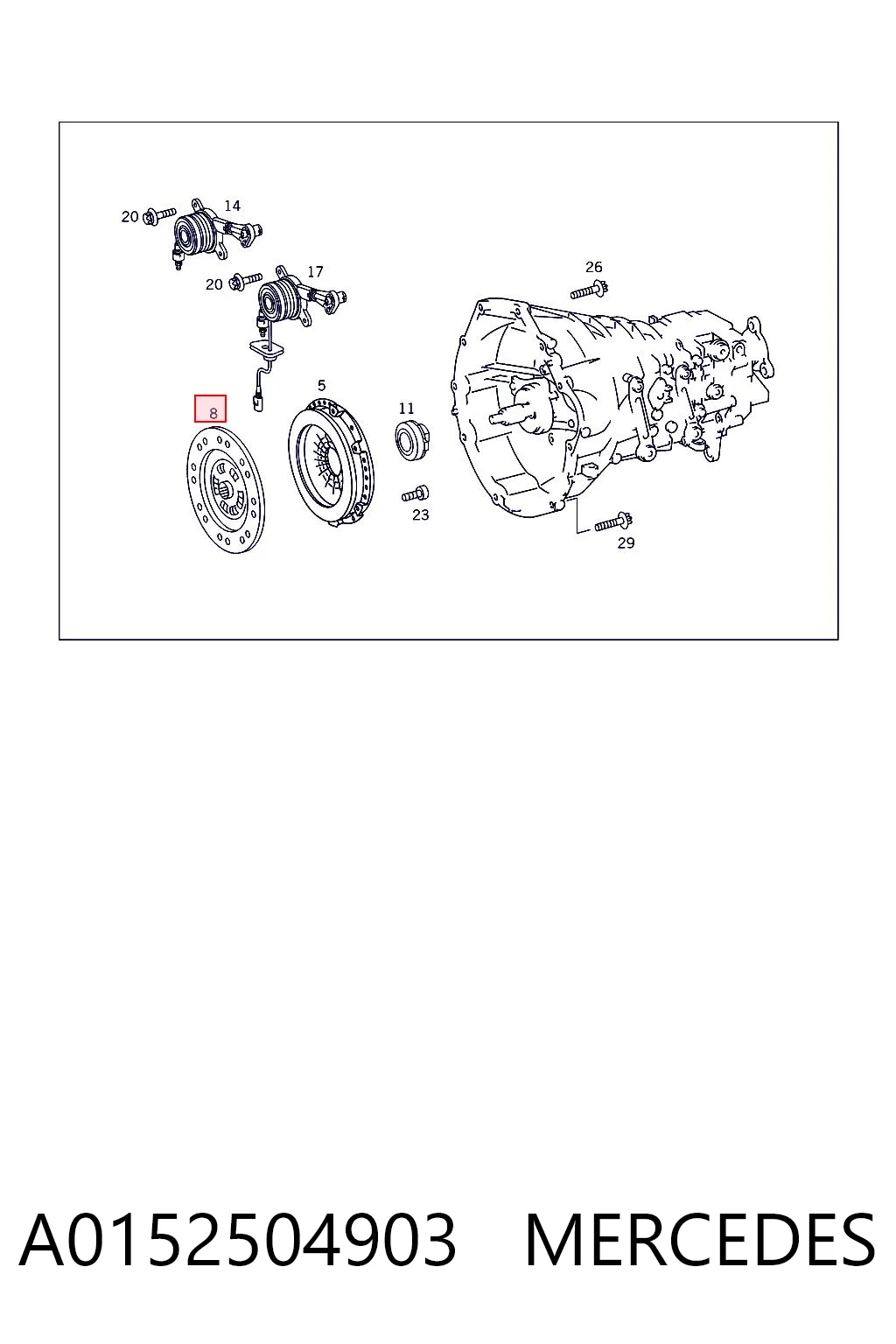 Диск сцепления Mecarm MD2416 цена, от 98.58 USD